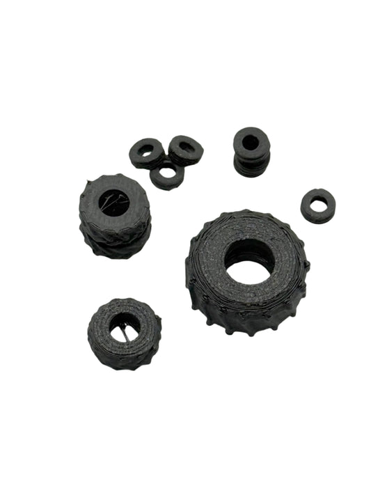 Set of Assorted Tires