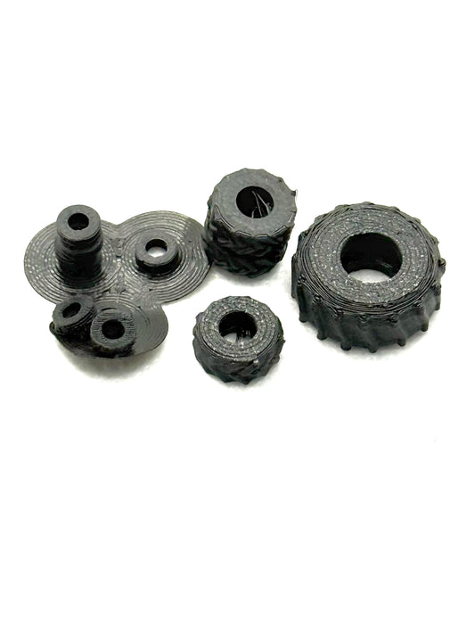 Set of Assorted Tires