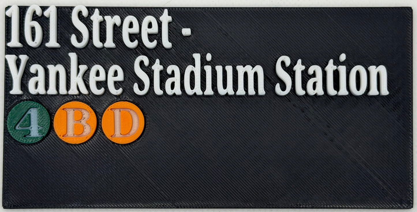 NYC Subway Signal Gift Set Signage