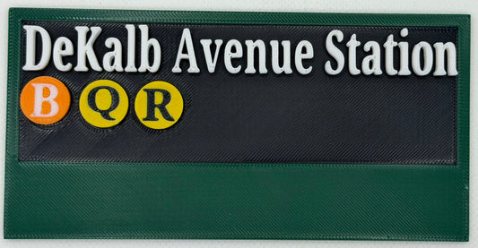 NYC Subway Signal Gift Set Signage